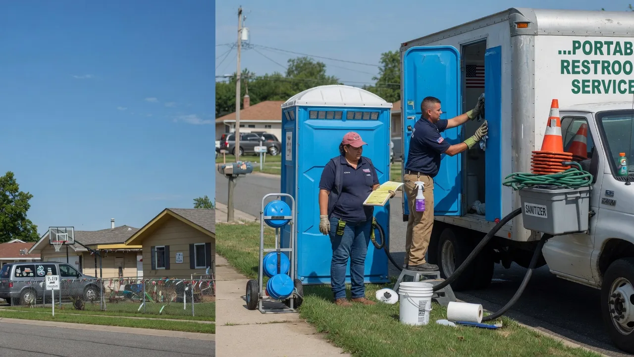 Portable Toilet Rental in Rosalia, KS near me